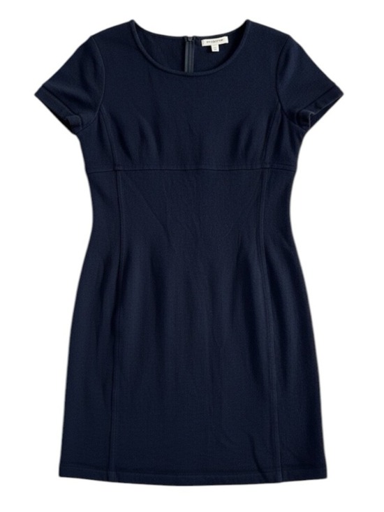 St. John Collection Dresses & Skirts - St. John Collection Santana Knit Empire Dress Navy Blue Size 14 EUC